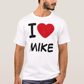 T-shirt J'aime, MIKE