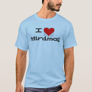 T-shirt J'aime minimal