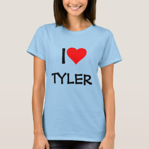 T-SHIRT "J'AIME _____" MODÈLE--AJOUTEZ VOTRE PROPRE NOM