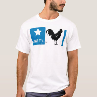 T-shirt J'aime mon 12 pouces…