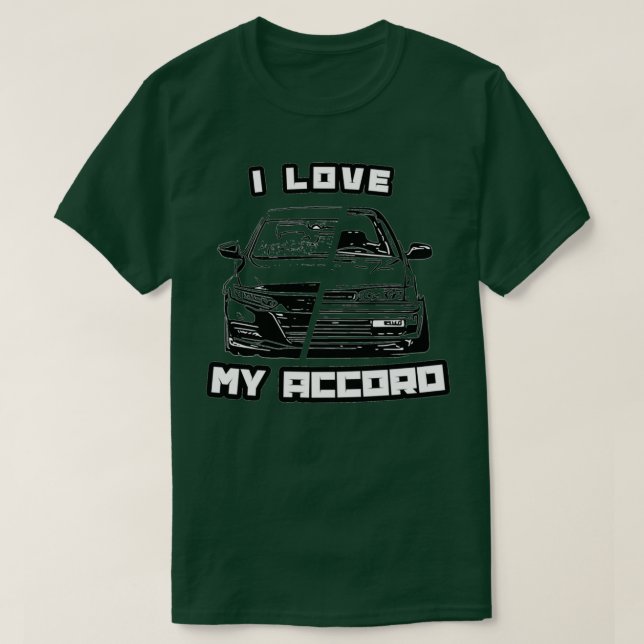 T-shirt J'Aime Mon Accord (Design devant)
