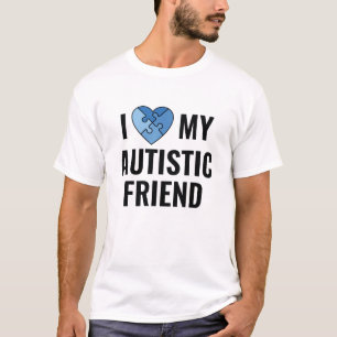T-shirt J'Aime Mon Ami Autiste