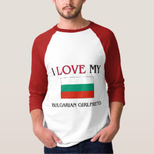T-shirt J'aime mon amie bulgare