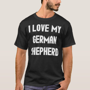 T-shirt J'Aime Mon Berger Allemand