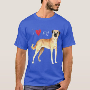T-shirt J'aime mon berger anatolien