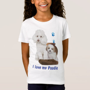 T-Shirt J'aime mon caniche