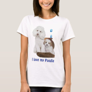 T-shirt J'aime mon caniche