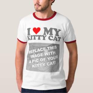 T-shirt J'aime mon chat de Kitty