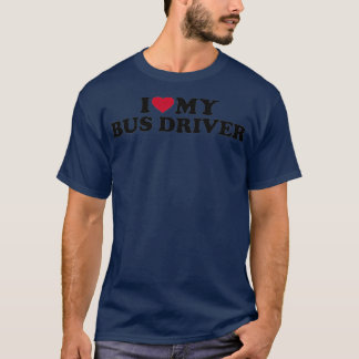 T-shirt J'aime mon chauffeur de bus 2
