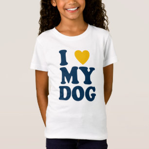 T-Shirt J'aime Mon chien