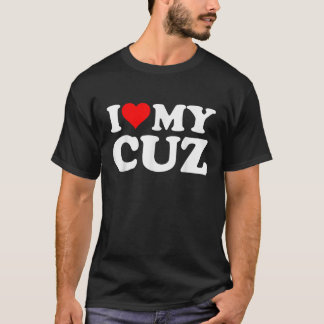 T-shirt J'aime mon coeur mignon Funny papa père's Day