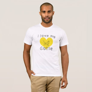 T-shirt j'aime mon Collie