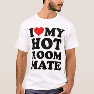 T-shirt J'Aime Mon colocataire