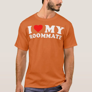 T-shirt J'aime mon colocataire