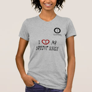 T-shirt J'aime mon Credit Union