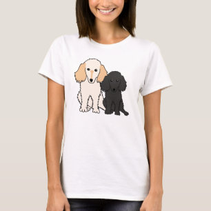 T-shirt J'aime mon débardeur de caniches de jouet