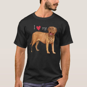 T-shirt J'aime mon Dogue de Bordeaux
