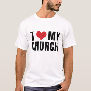 T-SHIRT J'AIME MON ÉGLISE