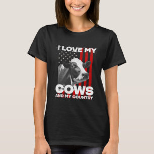 T-shirt J'aime mon élevage de vaches