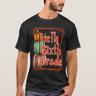 T-SHIRT J'AIME MON ENSEIGNANT DE 6E CLASSE 6E CLASSE EN RE