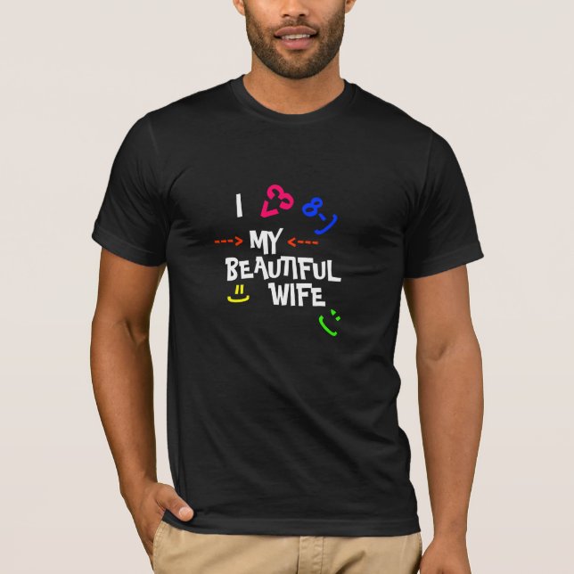 T-SHIRT J'AIME MON ÉPOUSE (Devant)