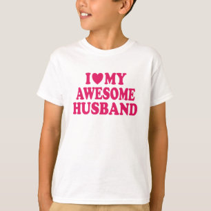 T-shirt J'Aime Mon Étonnant Mari