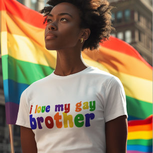T-shirt J'Aime Mon Frère Gay