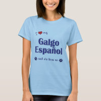 J'aime mon Galgo Espanol (le chien femelle)