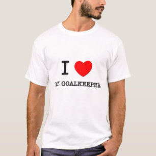 T-shirt J'aime mon gardien de but