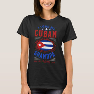 T-shirt J'aime mon grand-père cubain