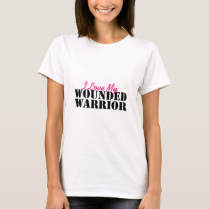 T-shirt J'aime mon guerrier blessé