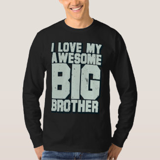 T-shirt J'aime mon incroyable grand frère