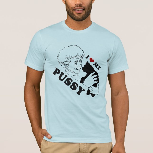 T-SHIRT J'AIME MON KITTY (Devant)