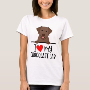 T-shirt J'Aime Mon Laboratoire De Chocolat