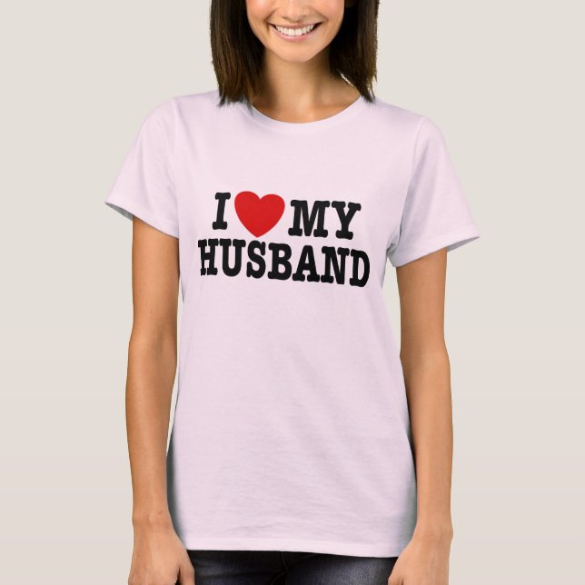 T-shirt J'aime mon mari (Devant)