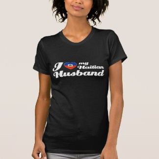 T-shirt J'aime mon mari haïtien