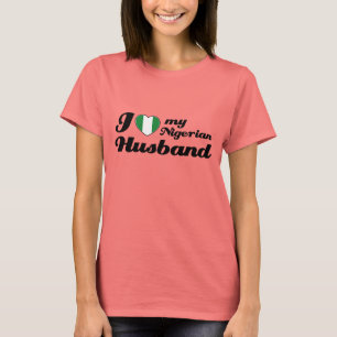 T-shirt J'aime mon mari nigérien