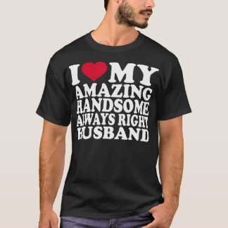 T-shirt J'Aime Mon Mariage Extraordinaire De Mari Amour Dr