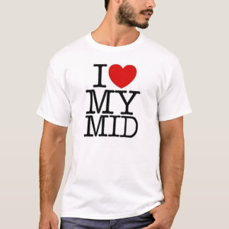 T-shirt J'aime mon mi public