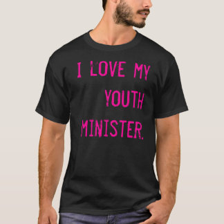 T-shirt J'aime mon ministre de la jeunesse