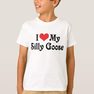 T-shirt J'Aime Mon Oie Silly