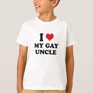 T-shirt J'Aime Mon Oncle Gay