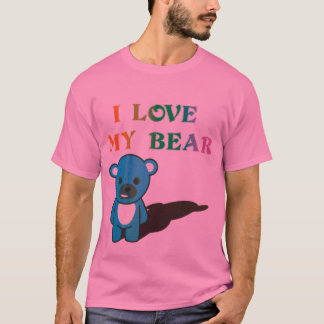 T-shirt J'aime mon ours
