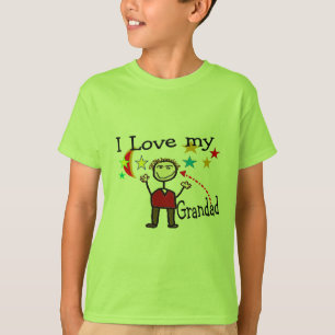 T-shirt J'aime mon papa grand