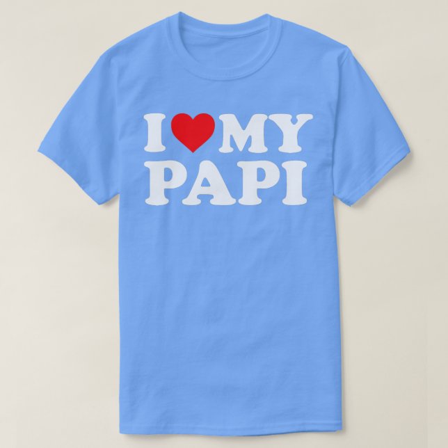 T-shirt J'Aime Mon Papi (Design devant)