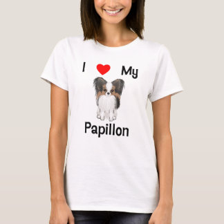 T-shirt J'aime mon Papillon (l'image)