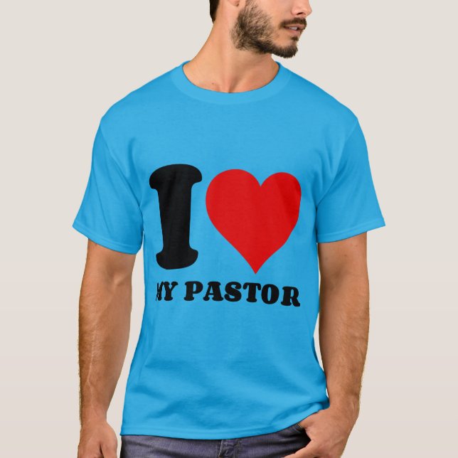 T-SHIRT J'AIME MON PASTOR (Devant)