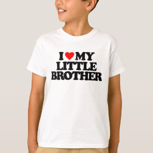 T-SHIRT J'AIME MON PETIT FRÈRE