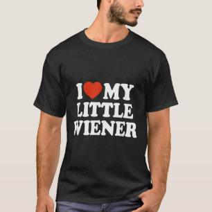 T-shirt J'Aime Mon Petit Wiener Funny Wiener Chien Dachshu