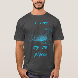 T-shirt J'aime mon pigeon